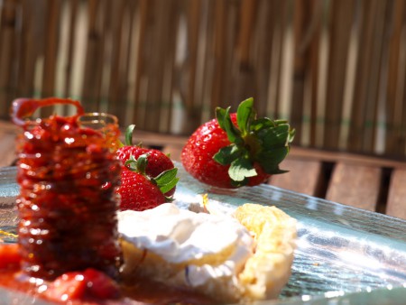 habcsóktorta goji-dzsemmel...